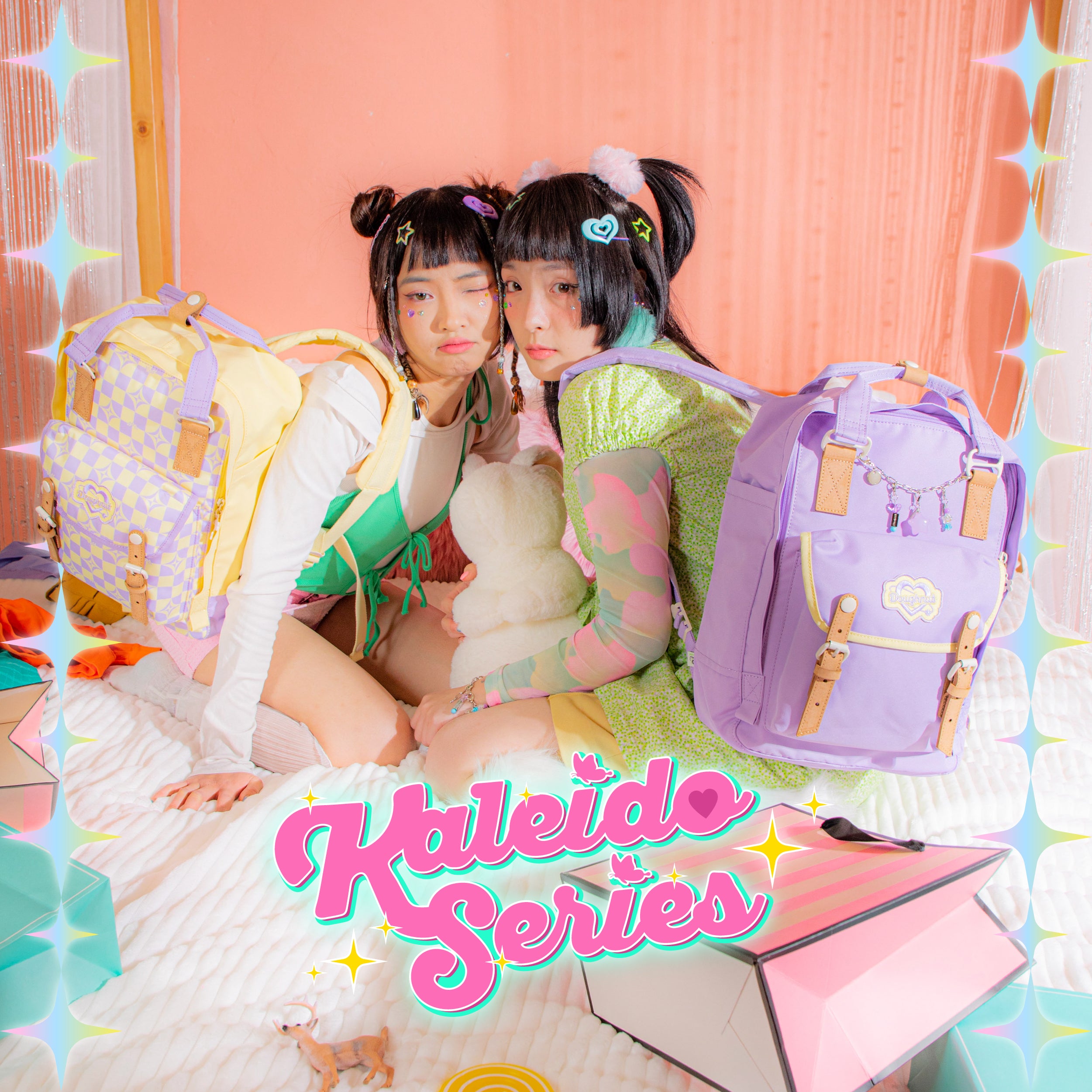 Doughnut Florence Kaleido Series Backpack First carry loadout picture with Doughnut Florence Kaleido  main image 4