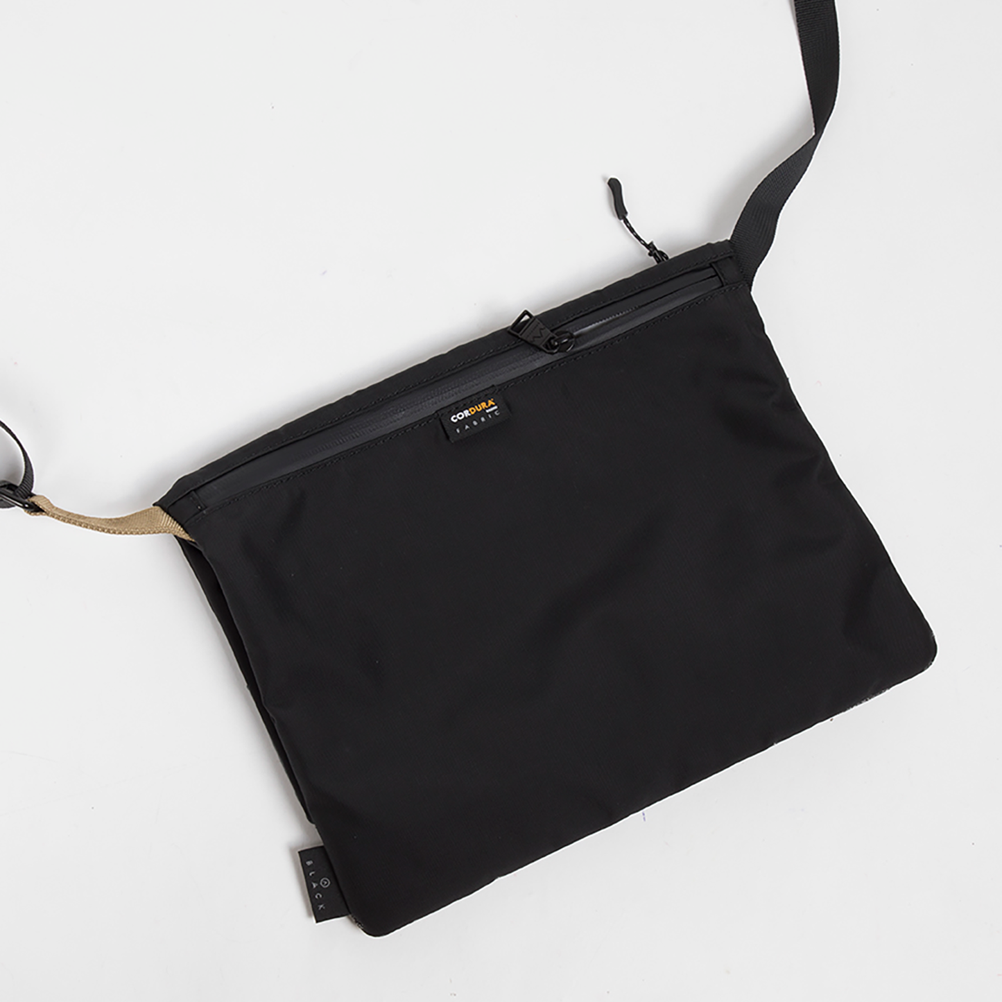 Unfettered Shield Series Black Crossbody Bag