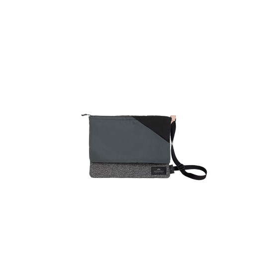 Unfettered Shield Series Black Crossbody Bag