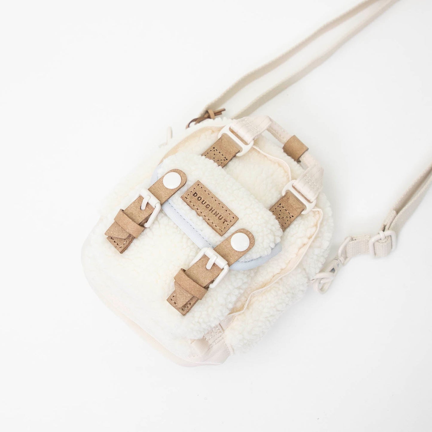 Macaroon Tiny Fluffy Series Crossbody Bag
