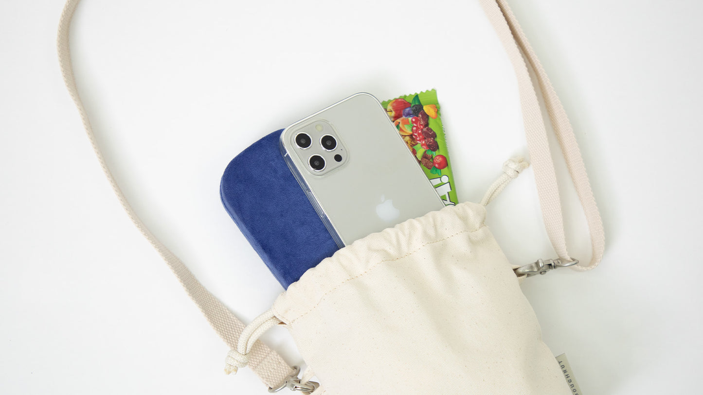 Macaroon Tiny Bucket Pouch Crossbody Bag