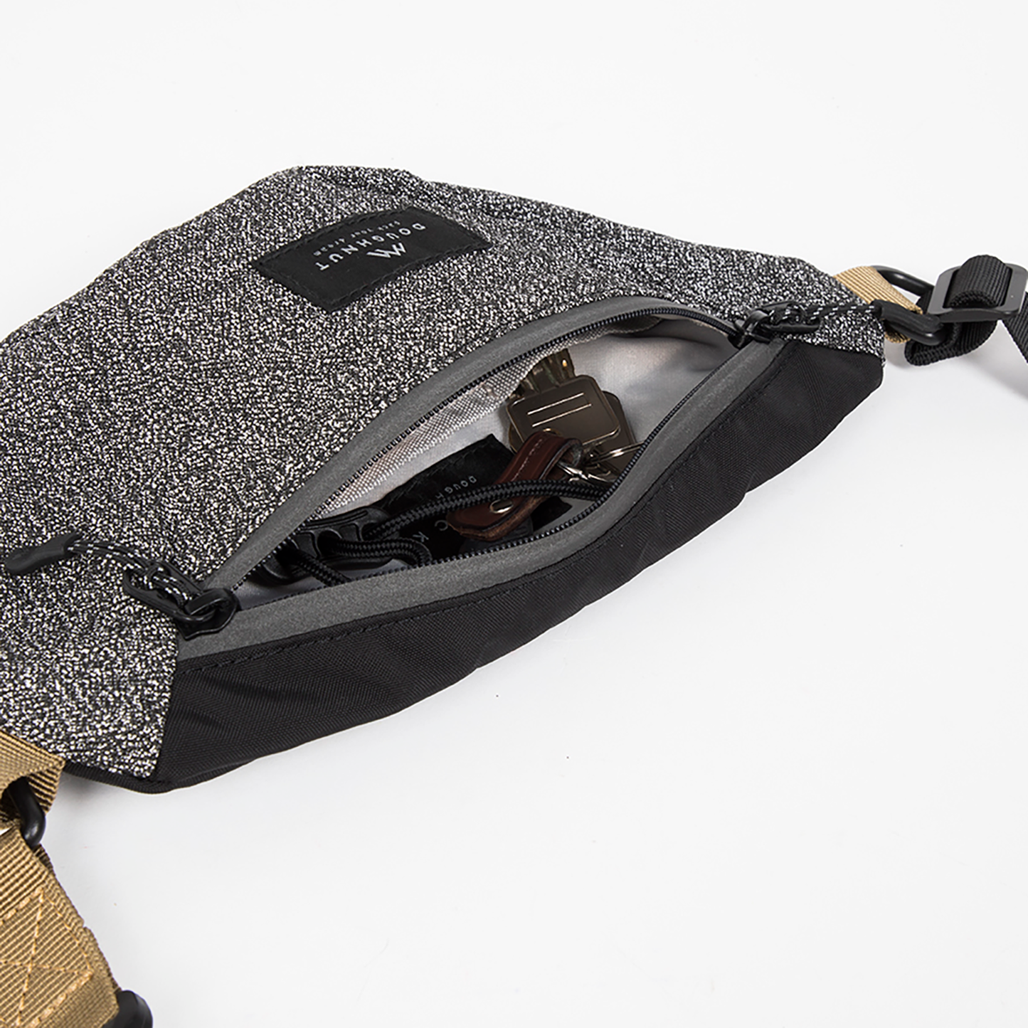 Erratic Shield Series Black Bum Bag