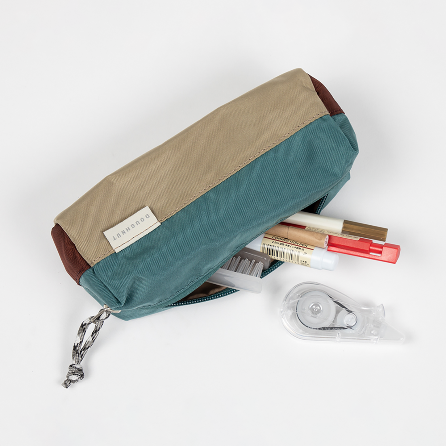 Pen Case Glossy Blocking Series Pen Case