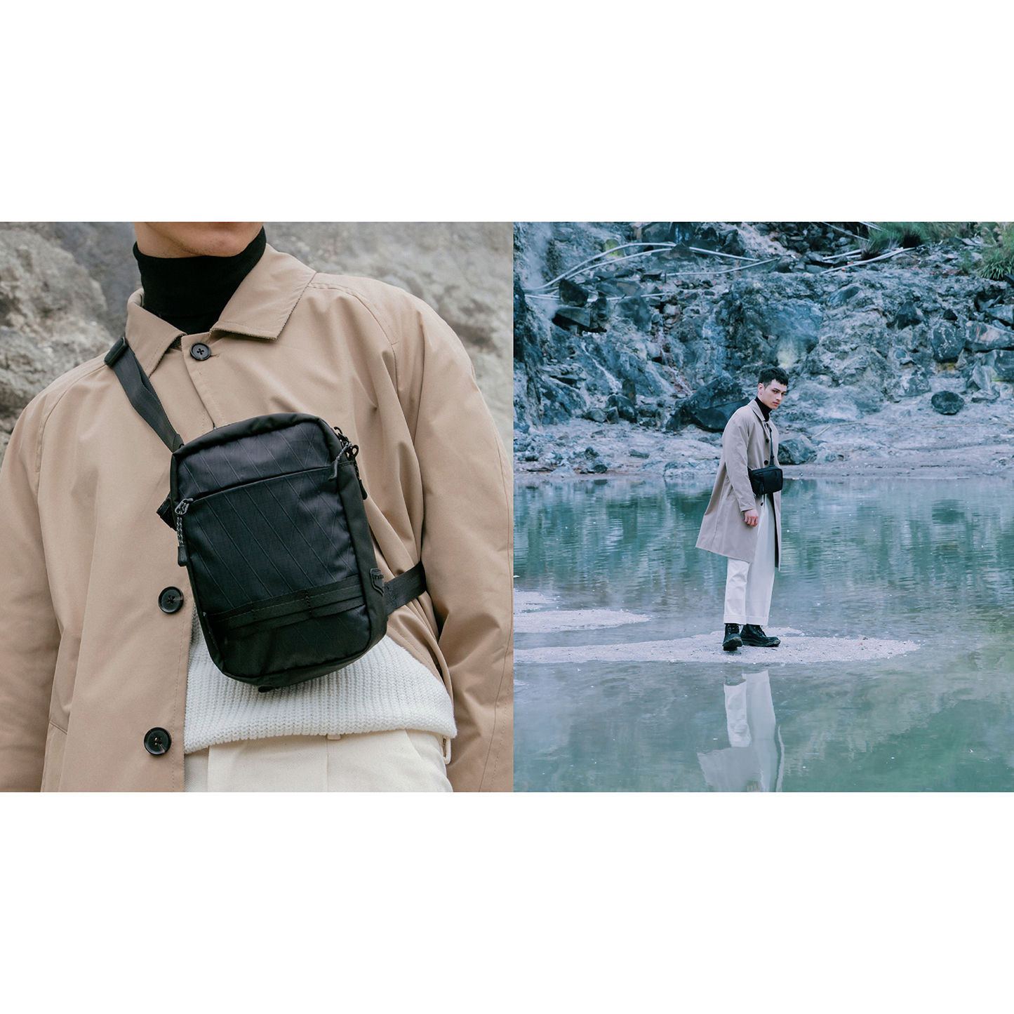Oracle Black Crossbody Bag