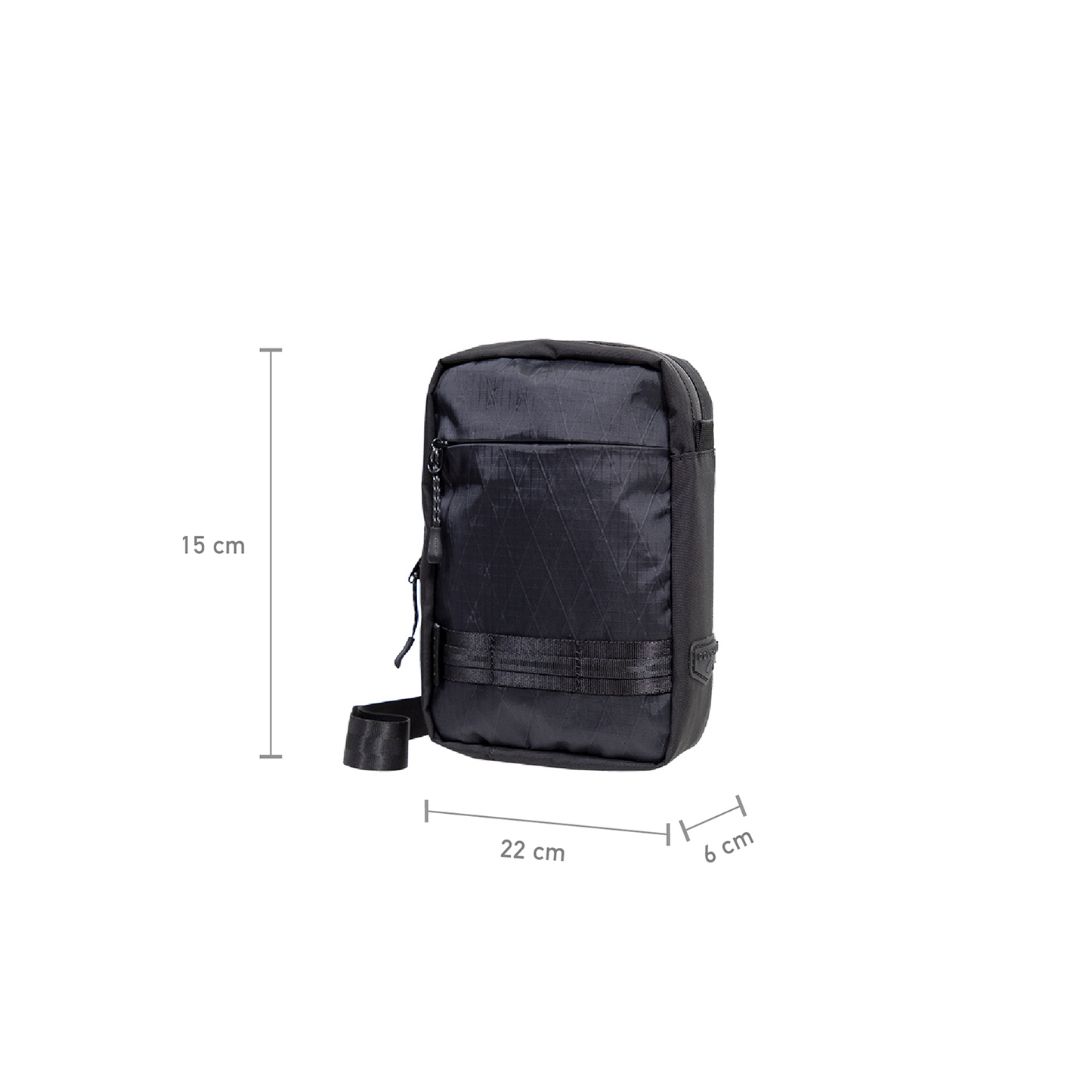 Oracle Black Crossbody Bag