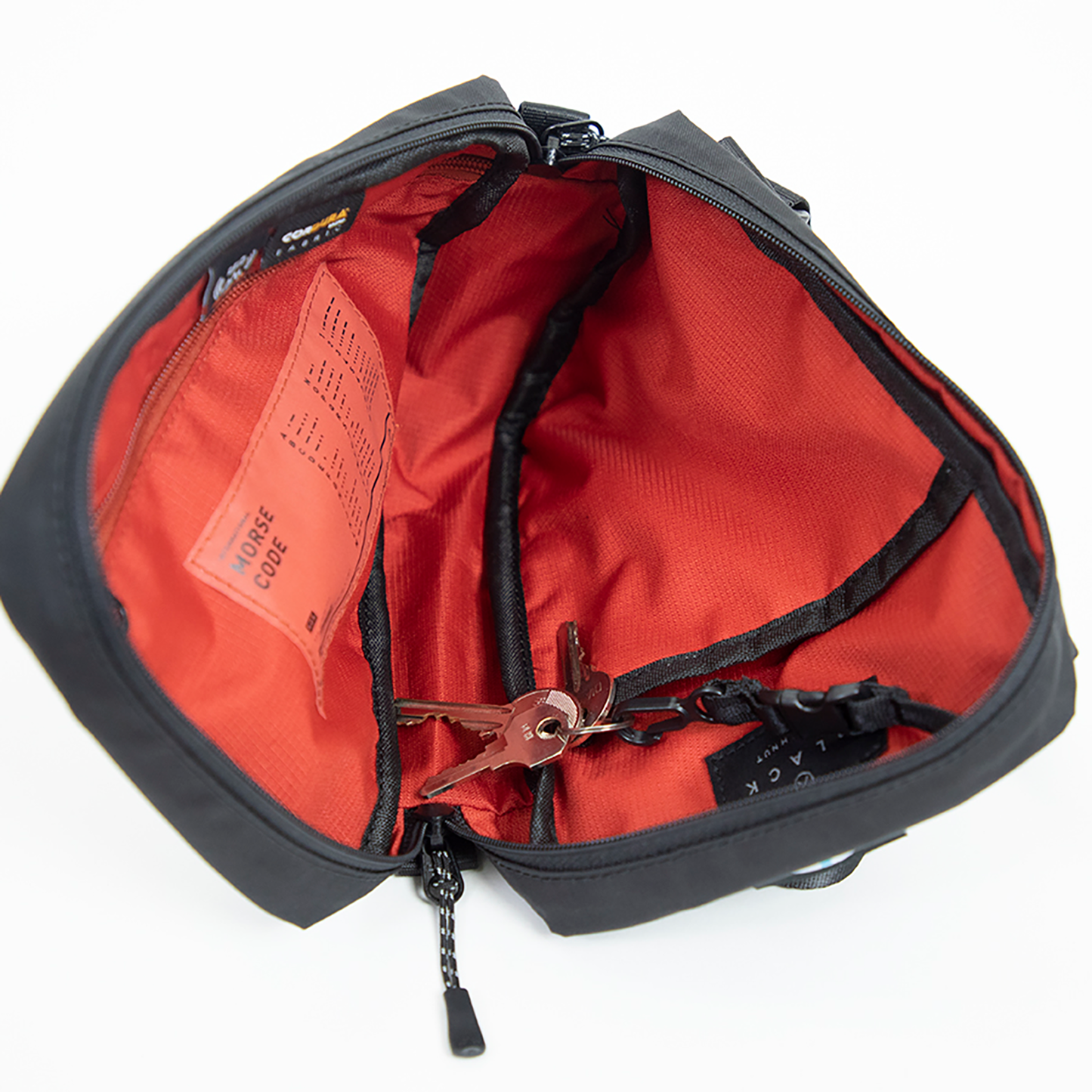 Oracle Black Crossbody Bag