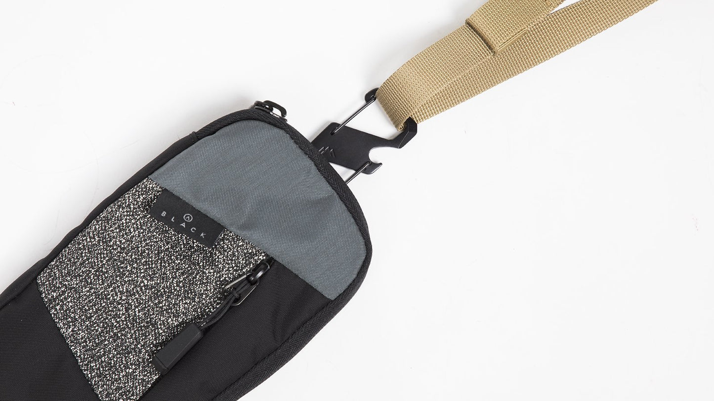 Natty Shield Series Black Wallet