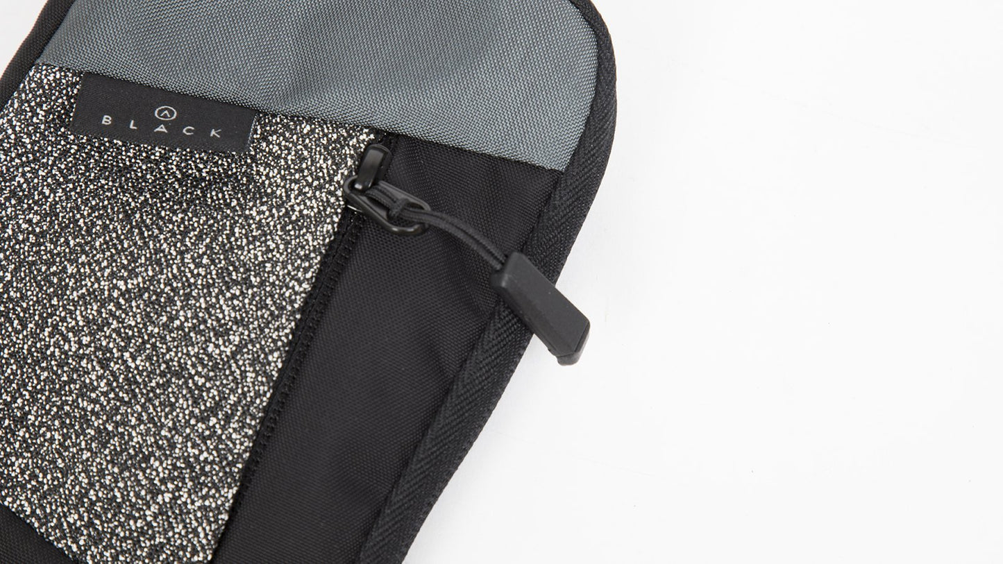 Natty Shield Series Black Wallet