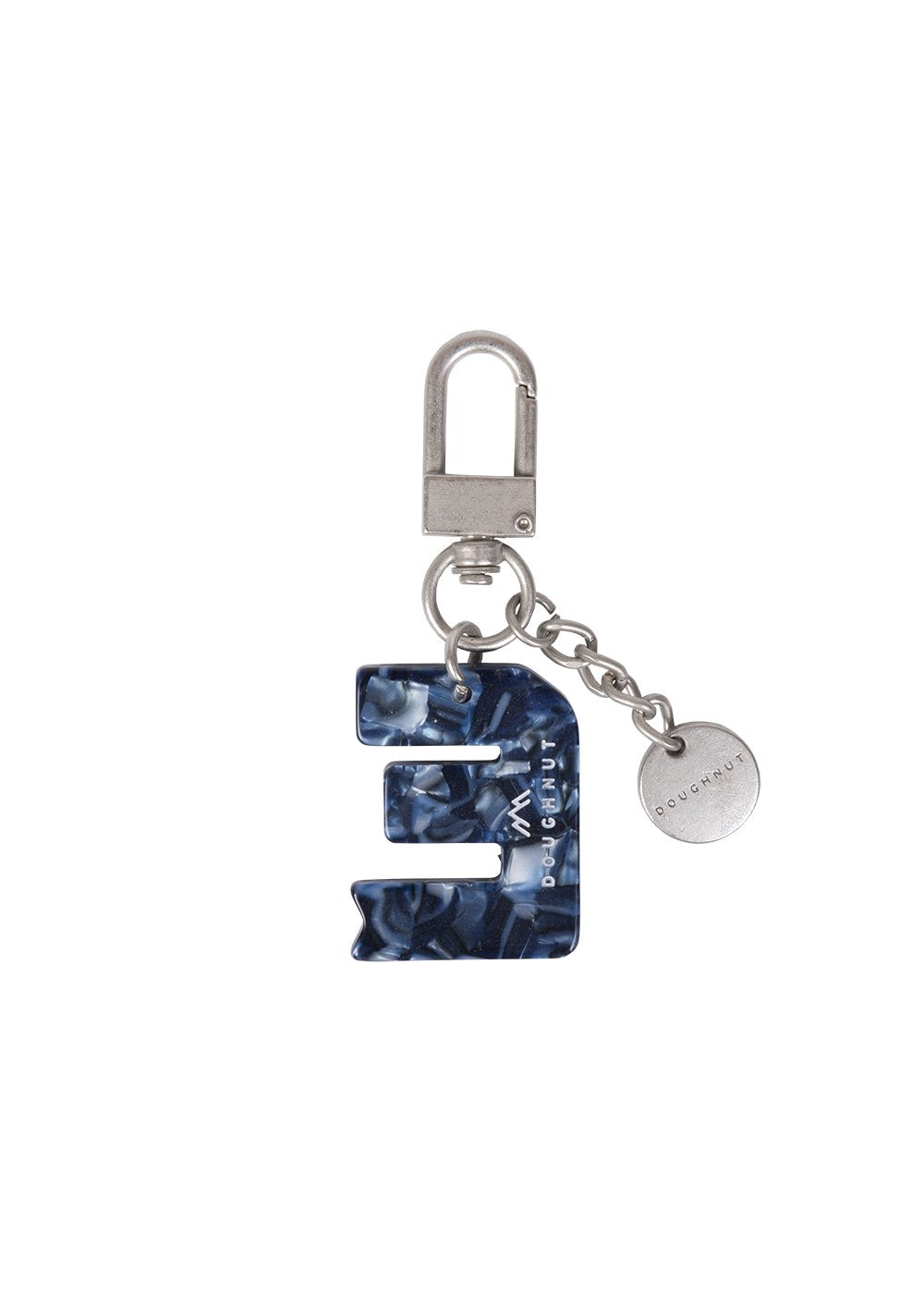 Initial Charm Keychain Letter Keychain