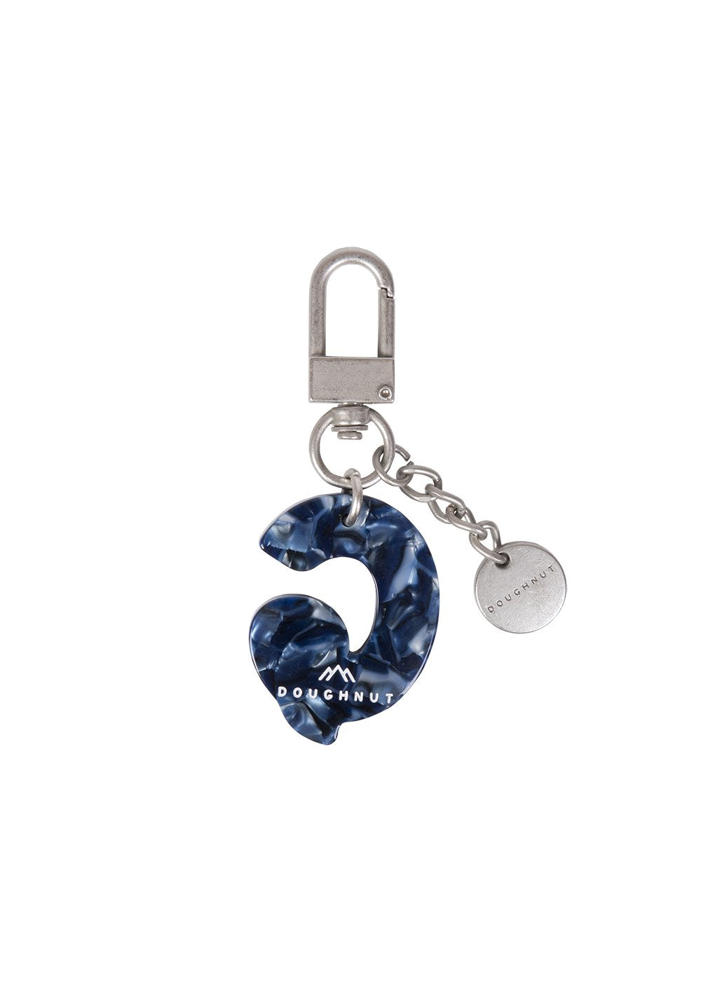 Initial Charm Keychain Letter Keychain