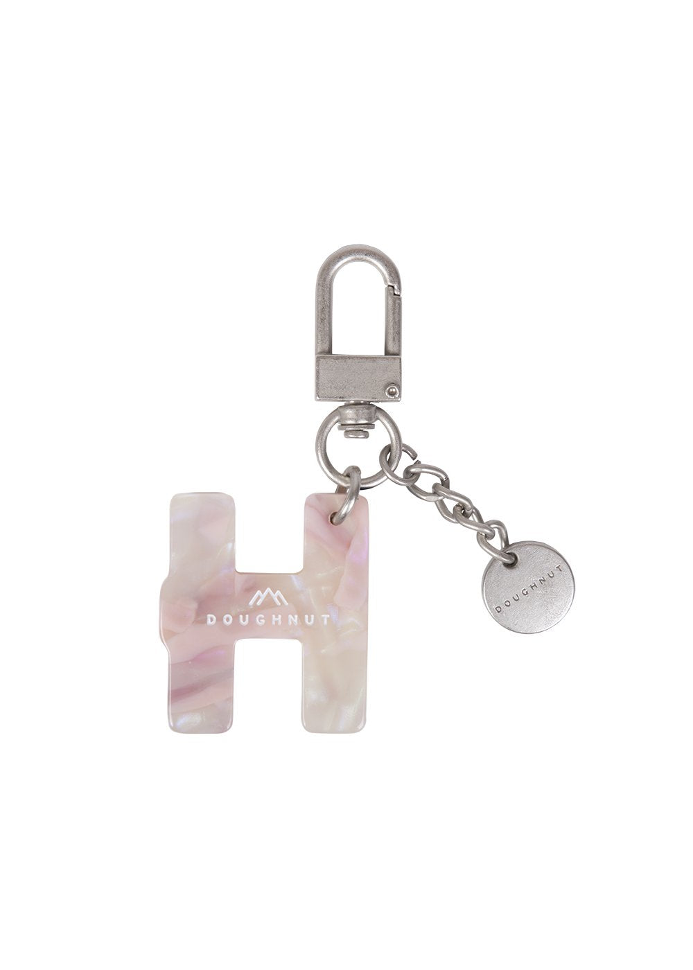 Initial Charm Keychain Letter Keychain