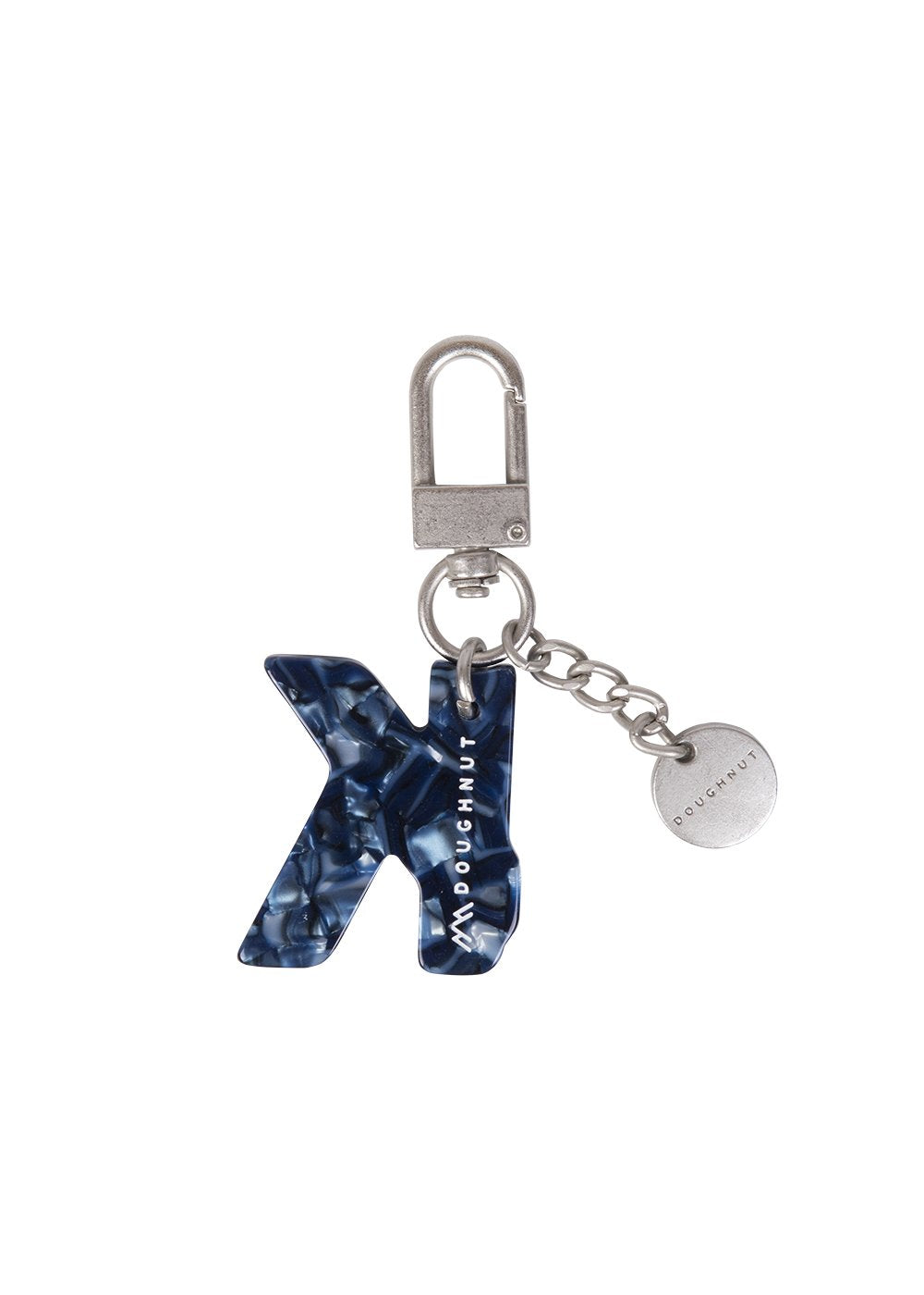 Initial Charm Keychain Letter Keychain