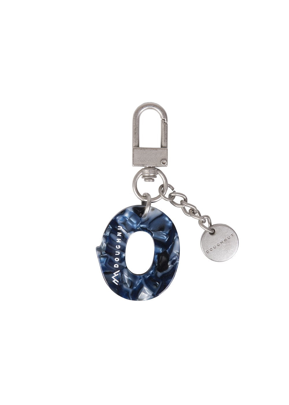 Initial Charm Keychain Letter Keychain