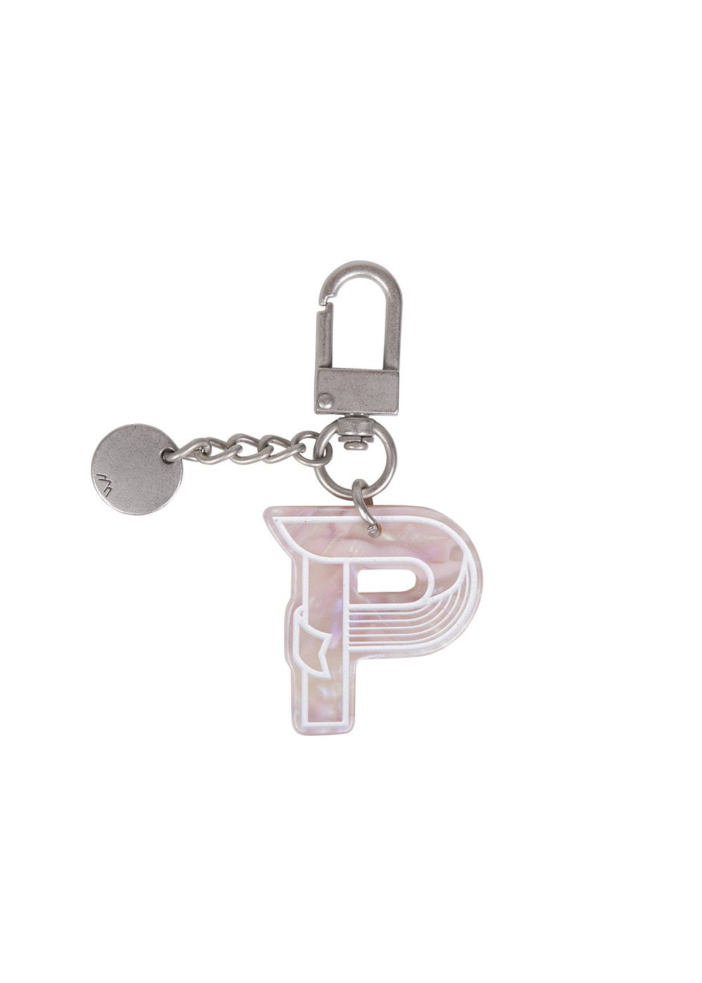 Initial Charm Keychain Letter Keychain