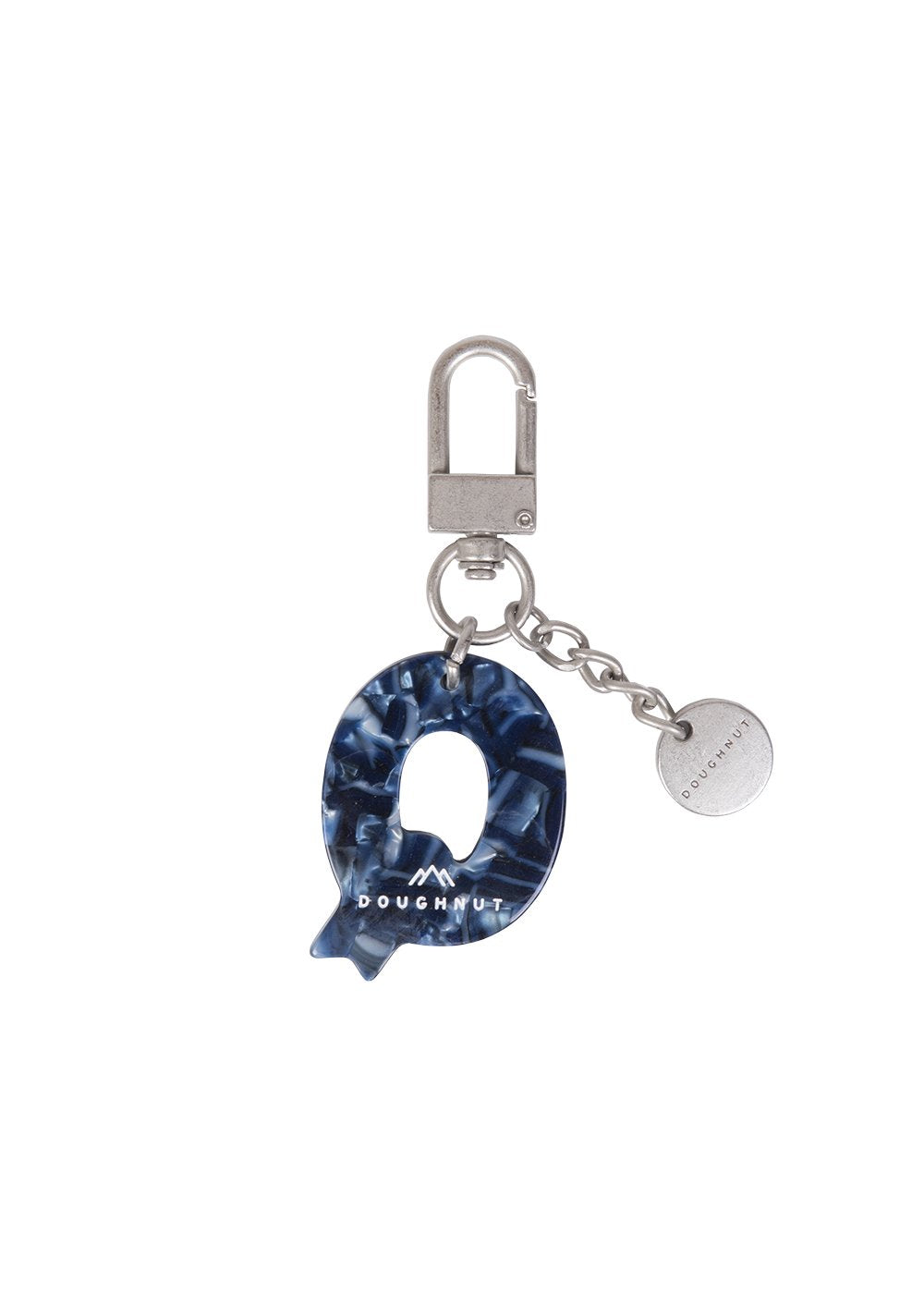 Initial Charm Keychain Letter Keychain
