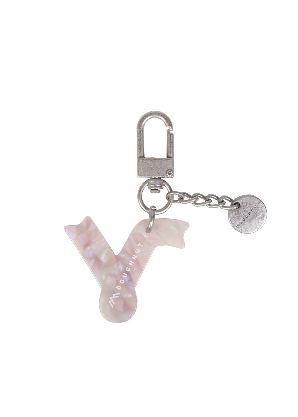 Initial Charm Keychain Letter Keychain