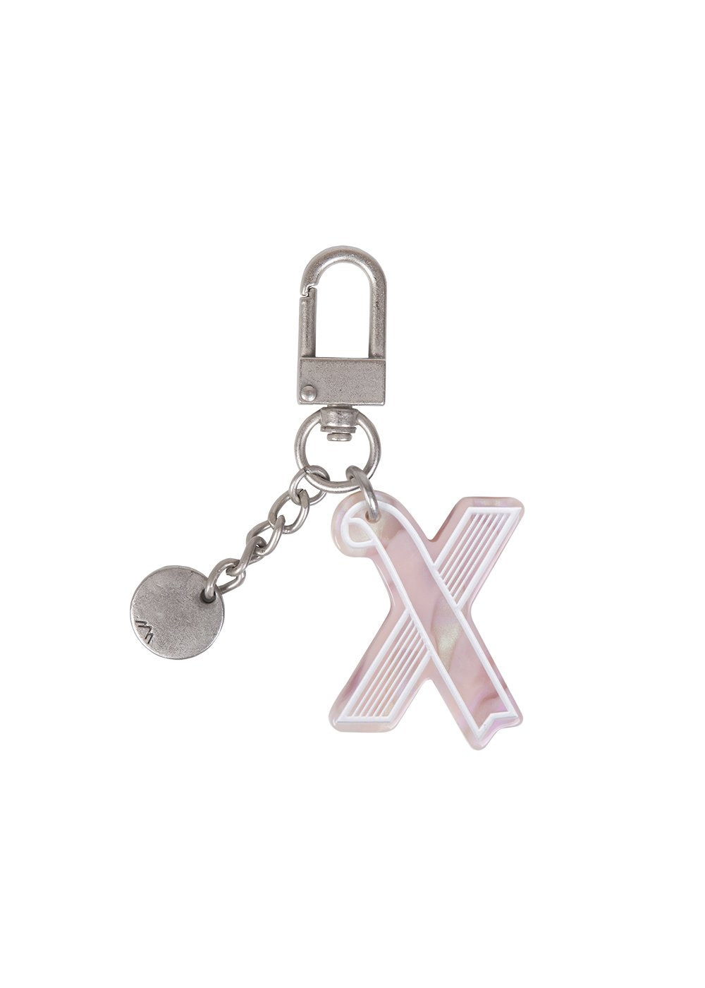 Initial Charm Keychain Letter Keychain