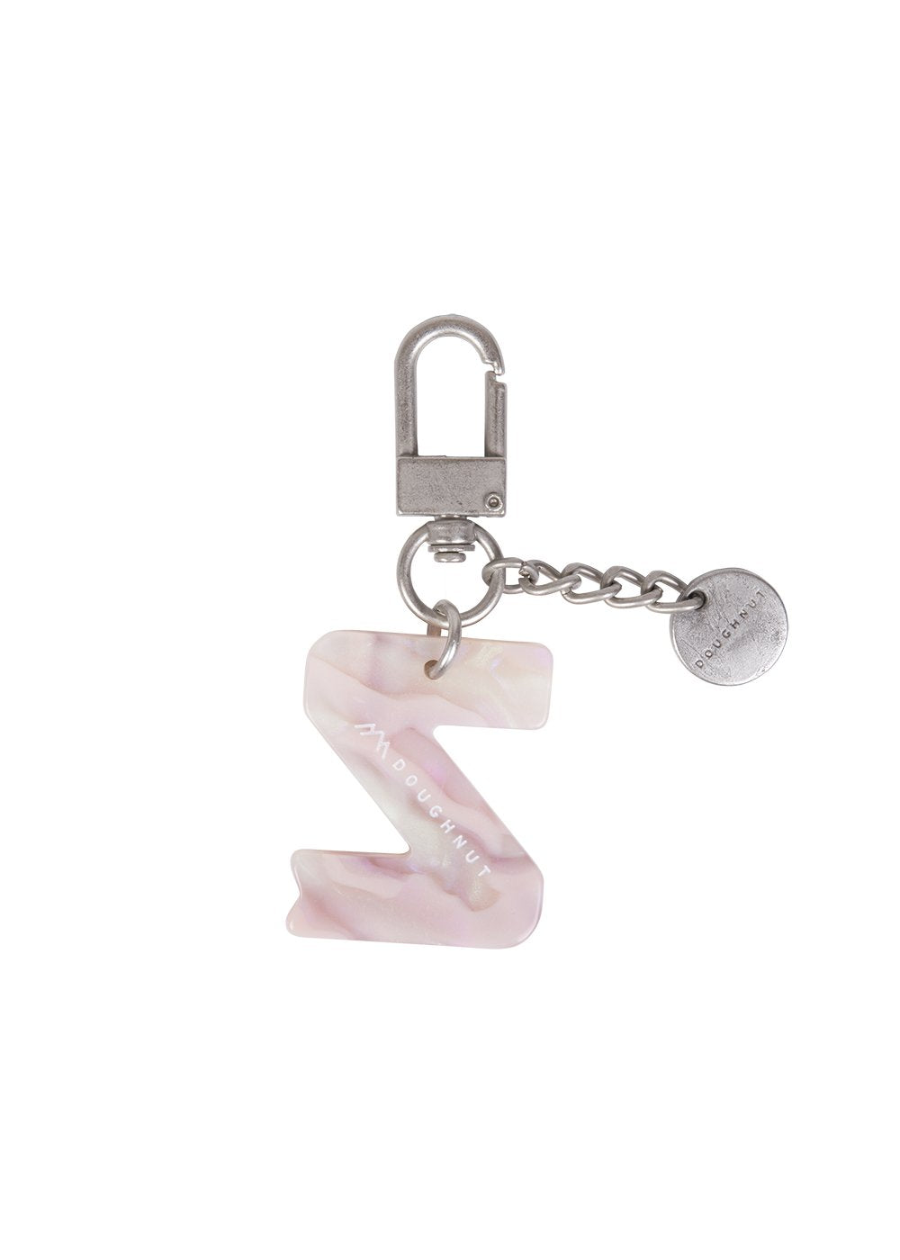 Initial Charm Keychain Letter Keychain