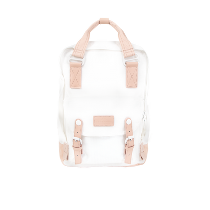 Doughnut macaroon pink backpack hot sale