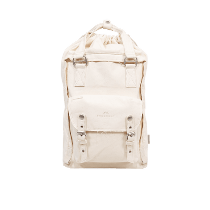 Macaroon Drawstring Organic Cotton Series Beige Backpack Doughnut Official EU