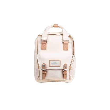 Macaroon Mini Organic Cotton Series Beige Backpack Doughnut Official EU