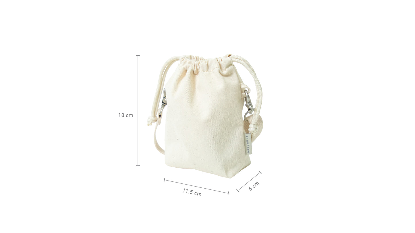Macaroon Tiny Bucket Pouch Crossbody Bag