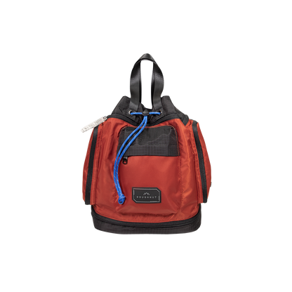 Black pyramid backpack red online