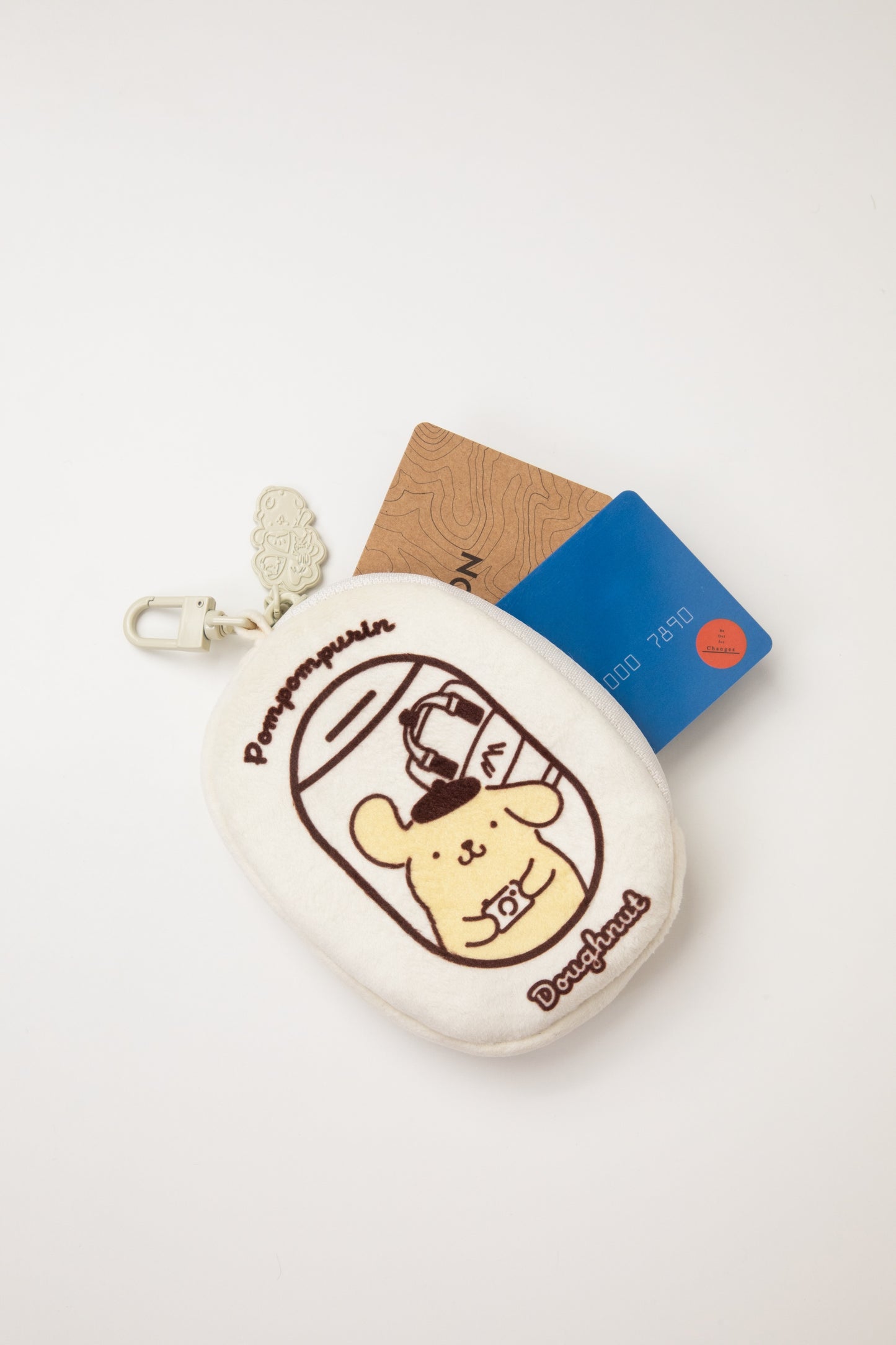 Window Seat Doughnut X Pompompurin Series Coins Bag