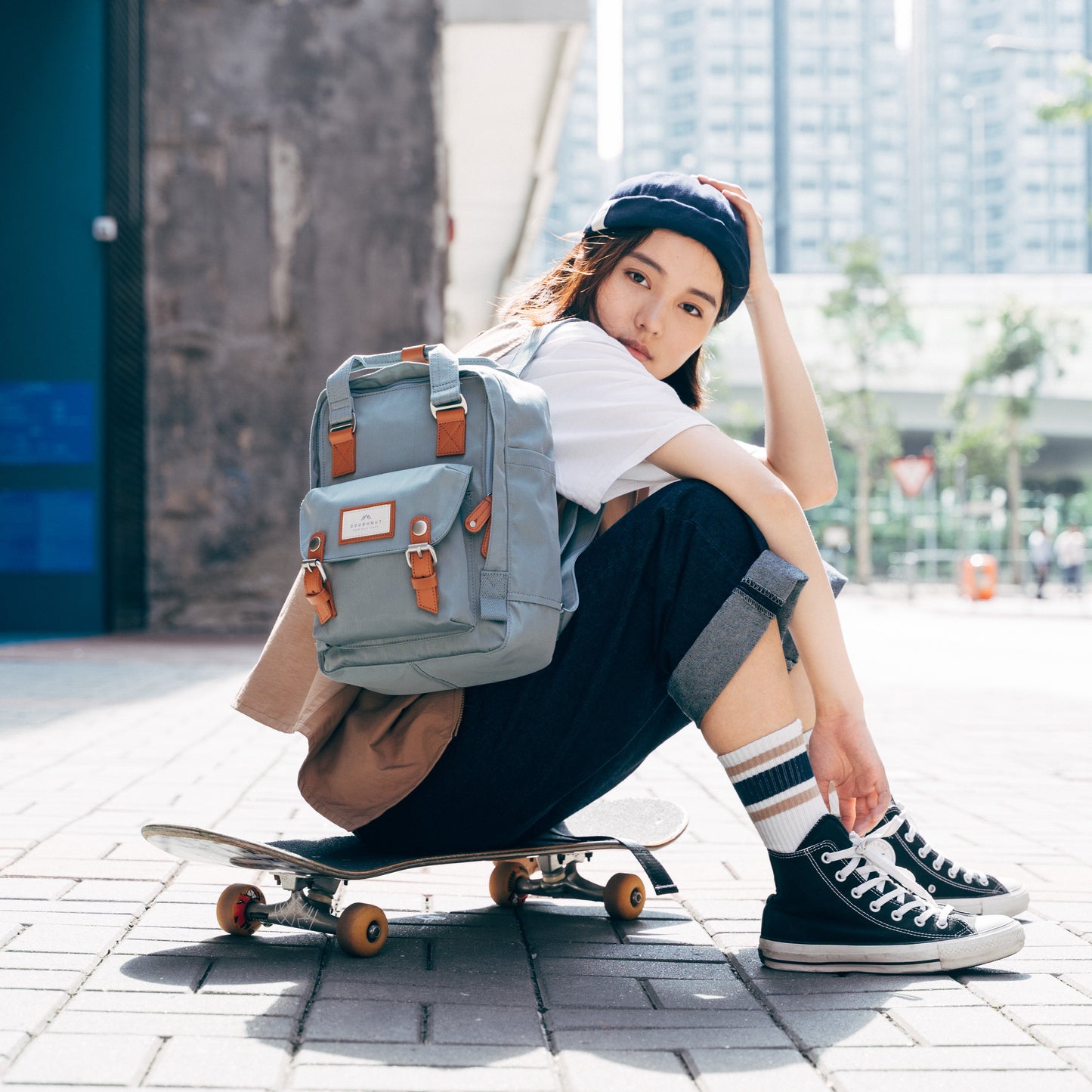 Macaroon Mini Earth Tone Series Backpack